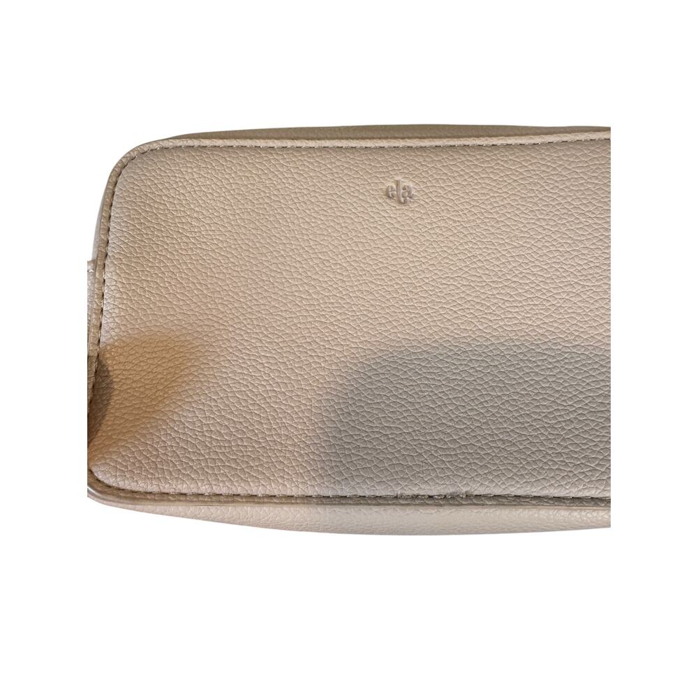 ELA for THE JILLY BOX Micro Belt Bag in Dove Pebble EUC Crossbody Vegan Leather - Picture 5 of 8